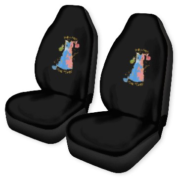 Discover Disneyss Princess Sleeping Beauty 65th Anniversary Pink Blue Car Seat Covers
