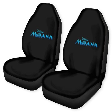 Discover Disney Moana Logo Baseball Jerseys Car Seat Covers