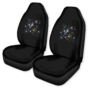 Discover Disney Pixar Wall-E Eve In Space Baseball Tees Car Seat Covers