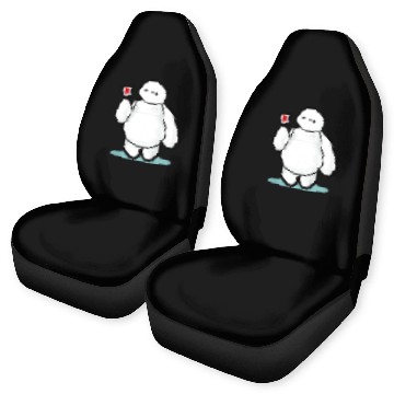 Discover Disneyss Big Hero 6 Baymax With Lollipop Cute shots Baseball Tees Car Seat Covers