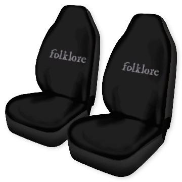 Discover Folklore Tayl0r Swift Baseball Tees Car Seat Covers