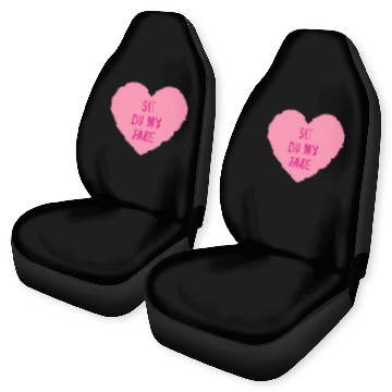 Discover Sit on my face Car Seat Covers