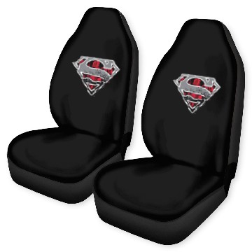 Discover Superman Logo Grunge Car Seat Covers
