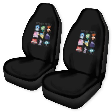 Discover Disneyss Pixars Inside Out 2 Today I Feel Emotions Panels Car Seat Covers