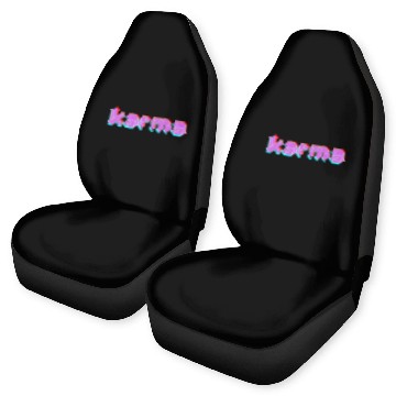Discover Karma is my boyfriend Eras Tour Car Seat Covers