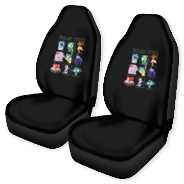 Discover Disneyss Pixars Inside Out 2 Today I Feel Emotions Panels Car Seat Covers