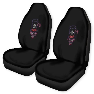 Discover Disneys Dr. Facilier Neon Face Baseball Jerseys Car Seat Covers