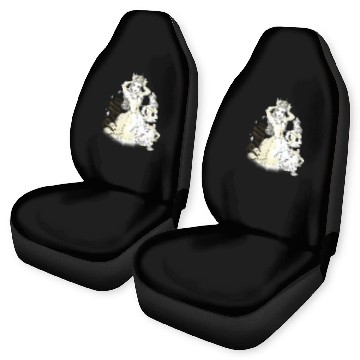 Discover Disney Princess - Belle Collage Baseball Tees Car Seat Covers