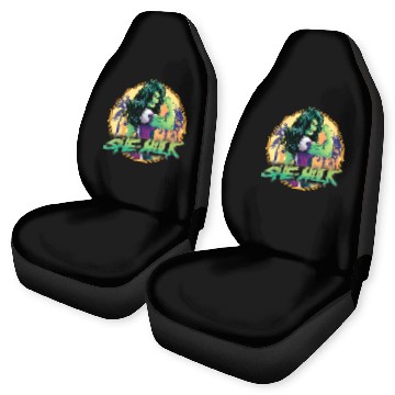 Discover Marvels Studios She hulk Disneyss Plus Flex Baseball Tees Car Seat Covers
