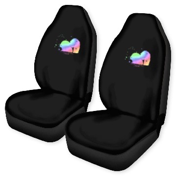Discover Rainbow Tree Car Seat Covers