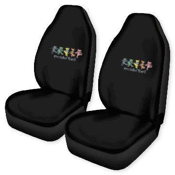 Discover Grateful Dead Unisex Car Seat Covers: Dancing Bears