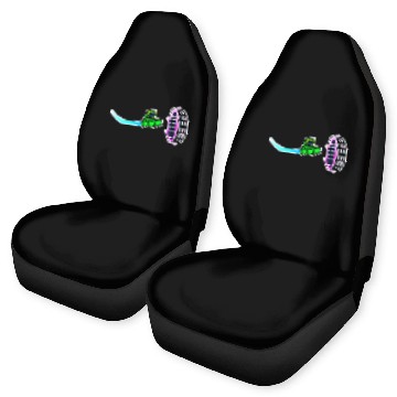 Discover Geometry Dash Car Seat Covers