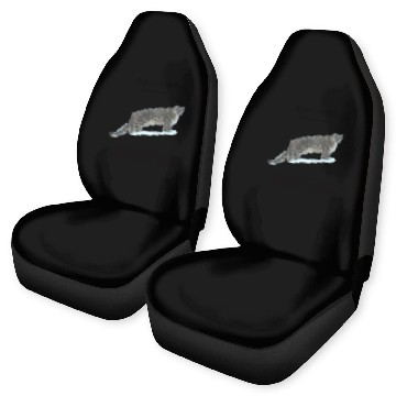 Discover Snow Leopard Car Seat Covers