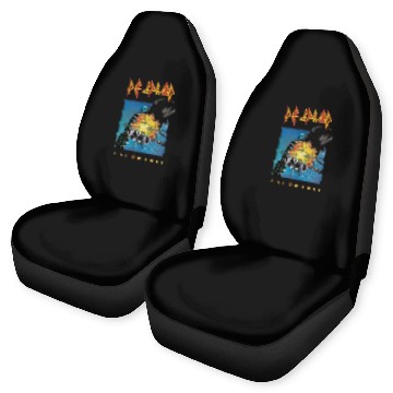 Discover Def Leppard Classic Baseball Tees Car Seat Covers