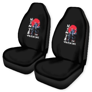 Discover Ninja Ninjutsu Samurai Shaolin Shuriken Karate Katana Japan 3 Car Seat Covers