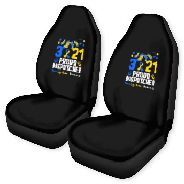 Discover 321 Proud Dispatcher Down Syndromes Awareness Ribbons Lover Baseball Tees Car Seat Covers