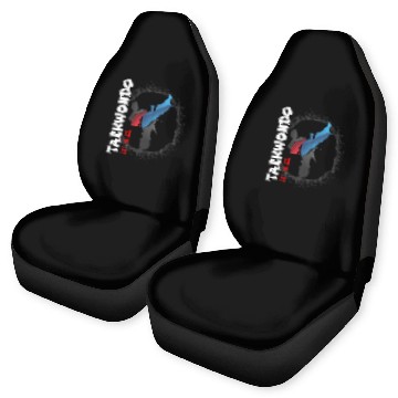 Discover Korean Martial Artist Kick TaeKwonDo Car Seat Covers
