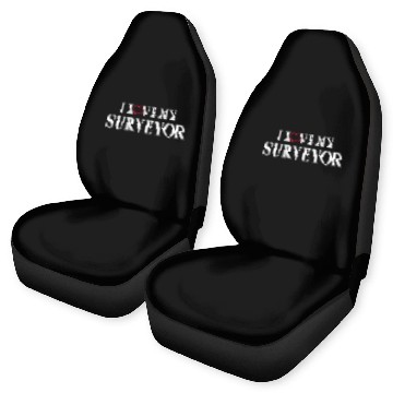 Discover I Love My Surveyor Land Surveyor Car Seat Covers