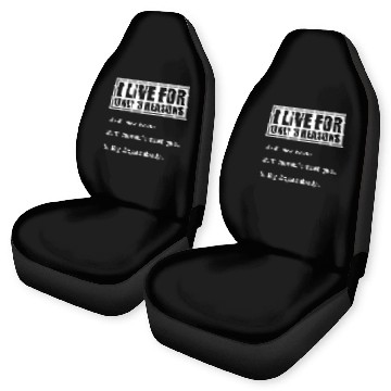 Discover I Live For Only 3 Reasons Squarebody Classic Square body Car Seat Covers
