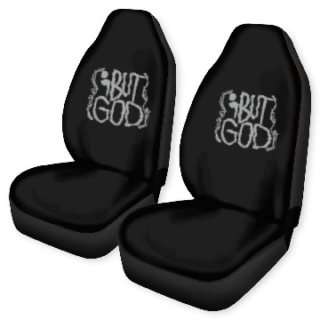 Discover But God Semicolon suicides Prevention Awareness Zip Car Seat Covers