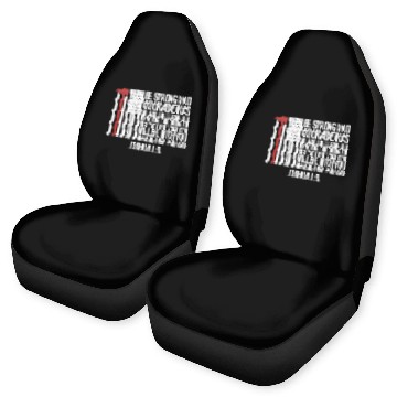 Discover Fireman Firefighter Thin Red Line Firefighter Joshua 19 Bible Verse ON BACK 99 Firemen Car Seat Covers
