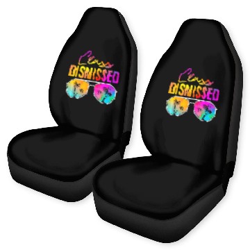 Discover Surf Life Teacher Class DIsmissed Sunglasses sunset Surfing 2 Car Seat Covers