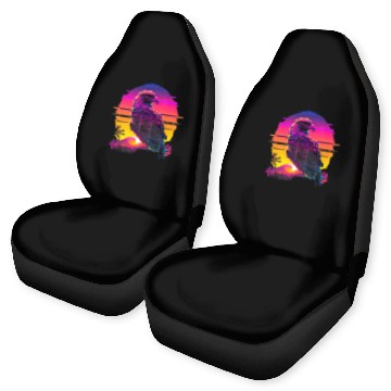 Discover Retro Aesthetic Hawk 1 Baseball Tees Car Seat Covers