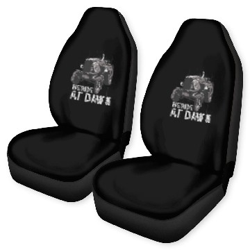 Discover We Ride At Dawn Dad Lawn Mower Make Laugh Day Yard Work 3 Car Seat Covers