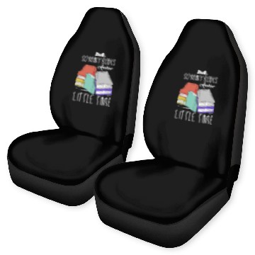 Discover Funny Book Lover Graphic for Librarians and Book Readers 22 Baseball Tees Car Seat Covers