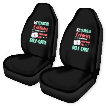Discover nurses Caregiver RN CNA Hospital Staff 52 Year Retirement Baseball Tees Car Seat Covers