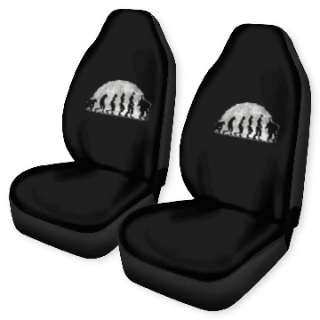 Discover Funny Accordion Evolution Moon Musician Accordionist Car Seat Covers