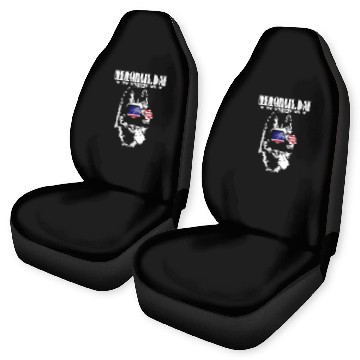 Discover German Shepherd Pet Memorial Day Baseball Tees Car Seat Covers