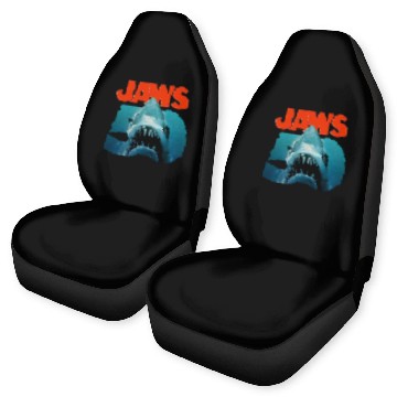 Discover Jaws 50th Anniversary Vintage Baseball Jerseys Car Seat Covers