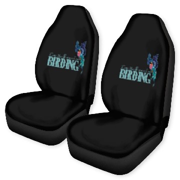 Discover Birdwatching roller biologist wildlife ornithology birdlover 7 Car Seat Covers