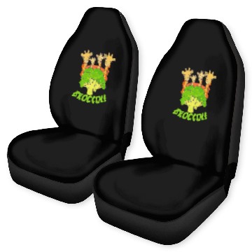 Discover Giraffe Pet Broccoli Baseball Tees Car Seat Covers
