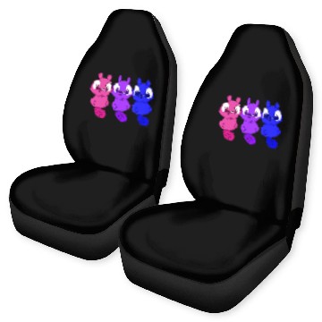 Discover Beaver Pet Bisexual Pride Flag Car Seat Covers