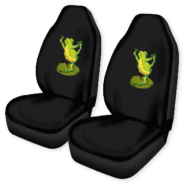 Discover Frog Pet Yoga Frog Yoga Toad Baseball Tees Car Seat Covers