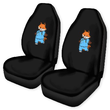 Discover nurses Job Comic red panda nurses Car Seat Covers