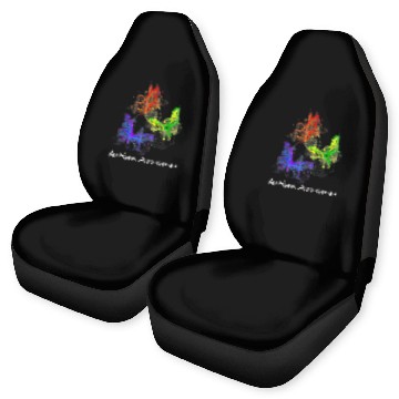 Discover Autism Puzzle Butterflies Without Puzzle Pieces Colorful 1 Baseball Tees Car Seat Covers