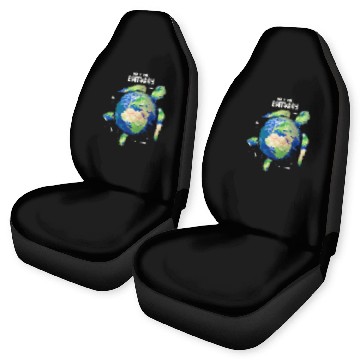 Discover Turtle Pet Earth Day Make Everyday Earth Day Earth Sea Turtle Art Baseball Tees Car Seat Covers