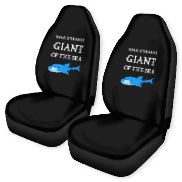 Discover Shark Pet Giant Whale Sharks Marine Life Baseball Tees Car Seat Covers