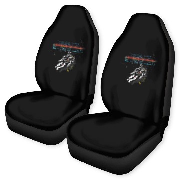 Discover Astronaut in outer space flat earth space bubbles Baseball Tees Car Seat Covers