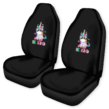 Discover Unicorn Pet Choose Kindness Be Kind Orange AntiBullying 5 Baseball Tees Car Seat Covers