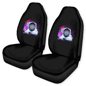 Discover Astronaut Job Cat Astronomy Galaxy Cat Astronaut Car Seat Covers