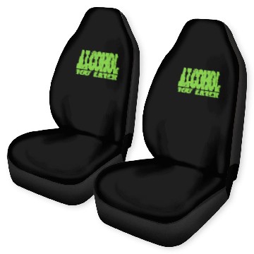 Discover Bartender Job Alcohol You Later for Bartender and Party Zip Car Seat Covers