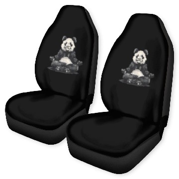 Discover Bear Pet Bear Meditation Spirituality Buddhist Hindu Zen Buddha Car Seat Covers