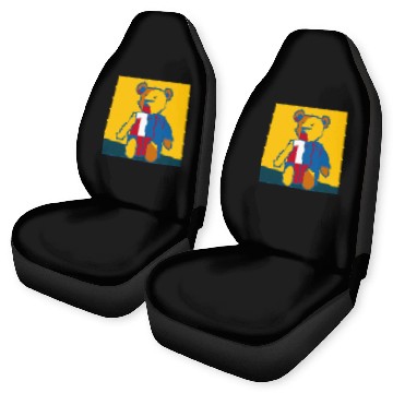 Discover Bear Pet Constructivist Teddy Bear Car Seat Covers