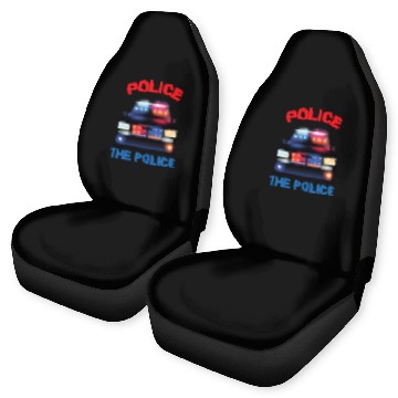 Discover Police Job the Police 8 Car Seat Covers