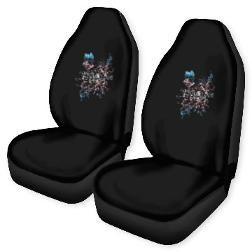 Discover Transgender Butterfly Flower Transgender Pride Transsexual Car Seat Covers