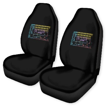Discover 1980s Musician 80s Music Mixtape Retro Cassette Baseball Tees Car Seat Covers